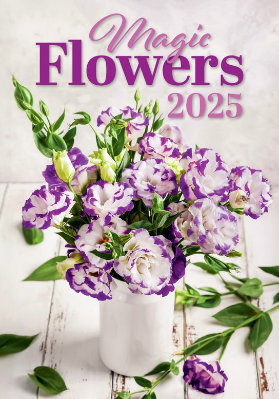 Magic Flowers 2025 - nástěnný kalendář -  Autor Neuveden