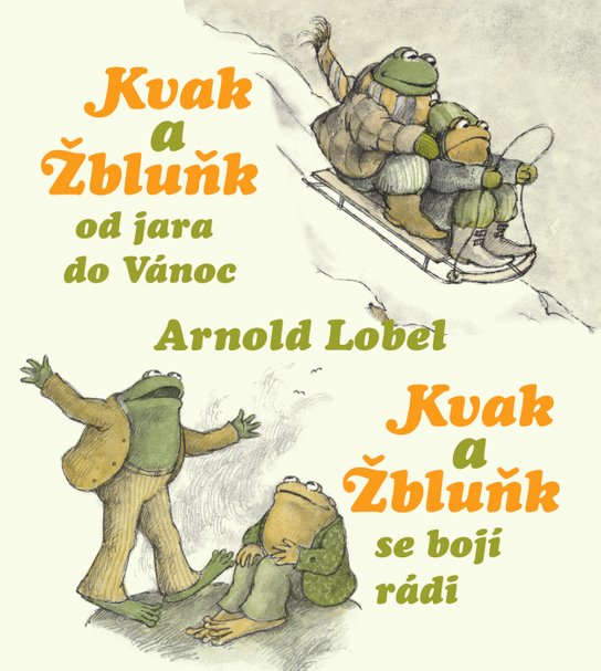 Kvak a Žbluňk komplet -  Arnold Lobel