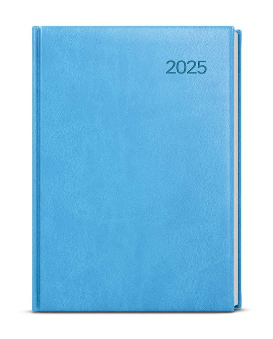 Denní diář 2025 David Vivella A5 světe modrá -  Autor Neuveden