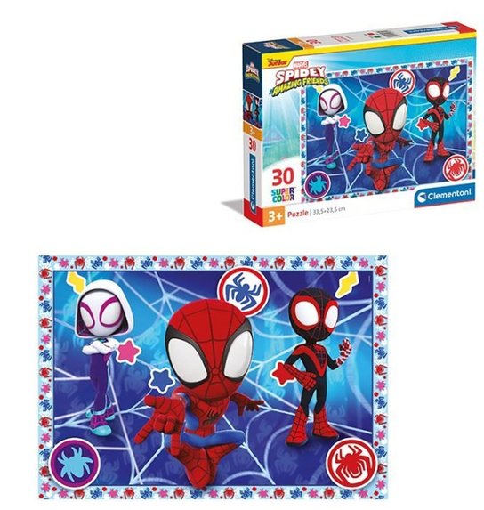 CLEMENTONI Puzzle Spidey a jeho úžasní přátelé 30 dílků