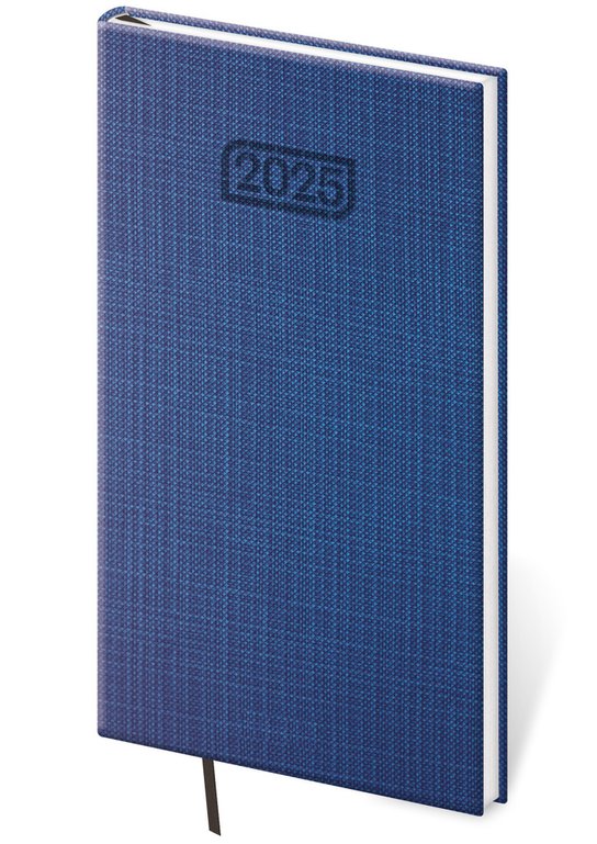 Kapesní diář 2025 Zephir modrý -  Autor Neuveden