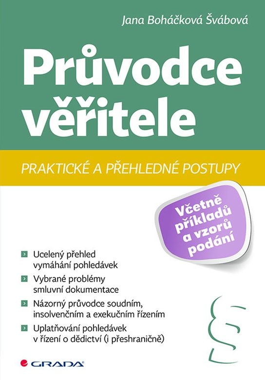 Průvodce věřitele -  Švábová Jana Boháčková