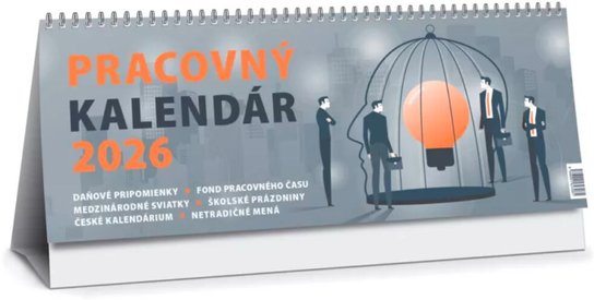 Stolový Pracovný kalendár 2026