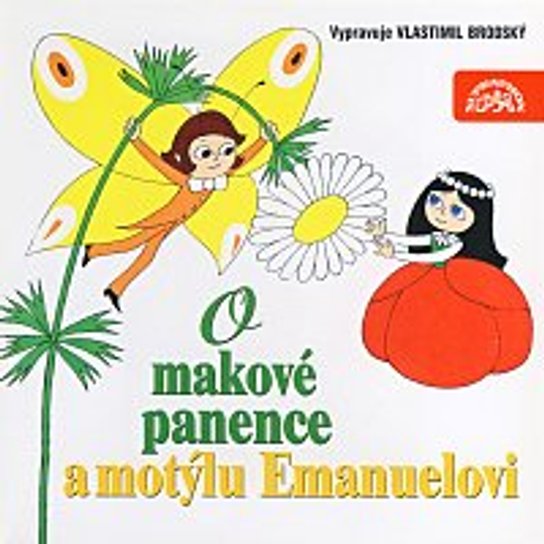 O makové panence a motýlu Emanuelovi -  Václav Čtvrtek
