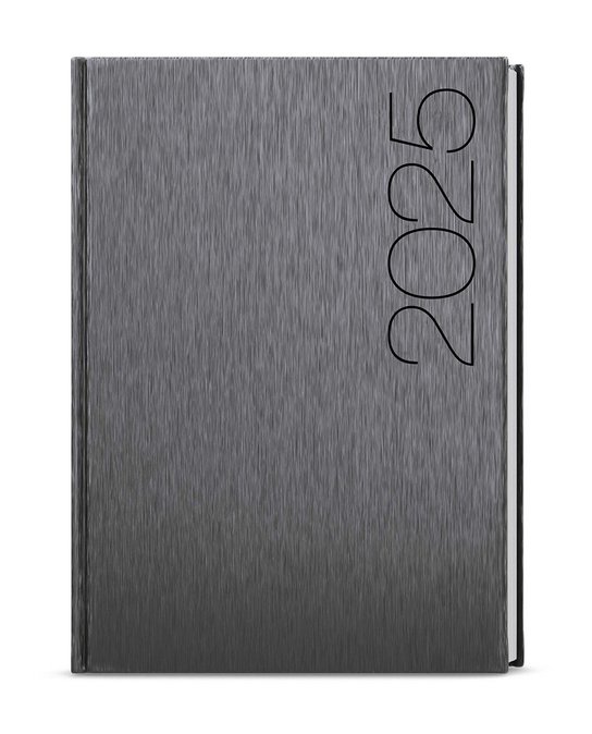 Denní diář 2025 David ForMen A5 Grey -  Autor Neuveden