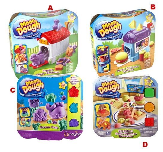 Moon Dough sada standard -  Autor Neuveden