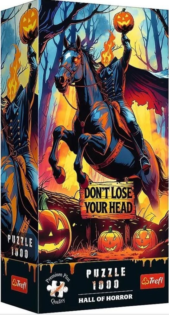 Trefl puzzle 1000 dílků Hall of Horror Jezdec bez hlavy