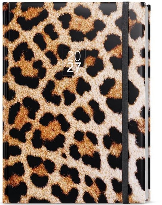 Denní diář 2027 Baloušek David Lamino A5 Leopard