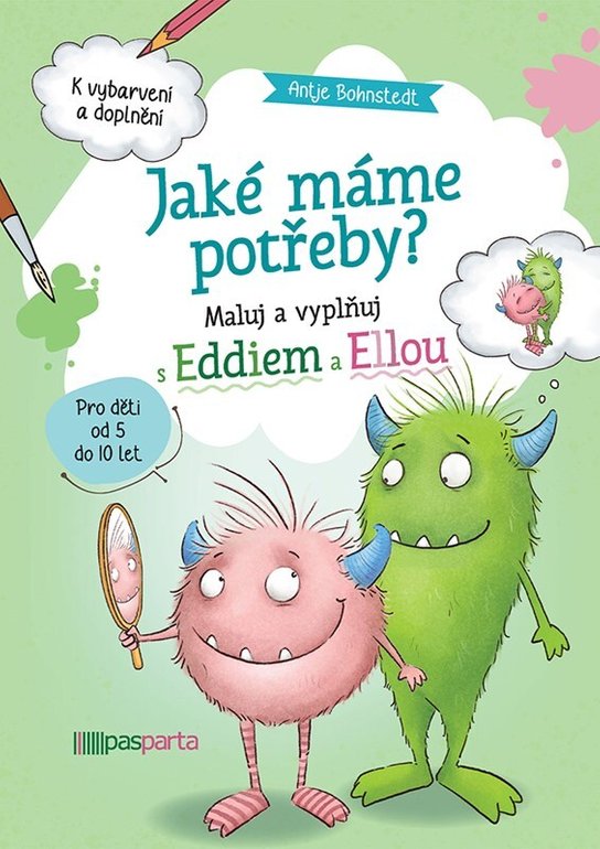 Jaké máme potřeby? (Maluj a vyplňuj s Eddiem a Ellou)