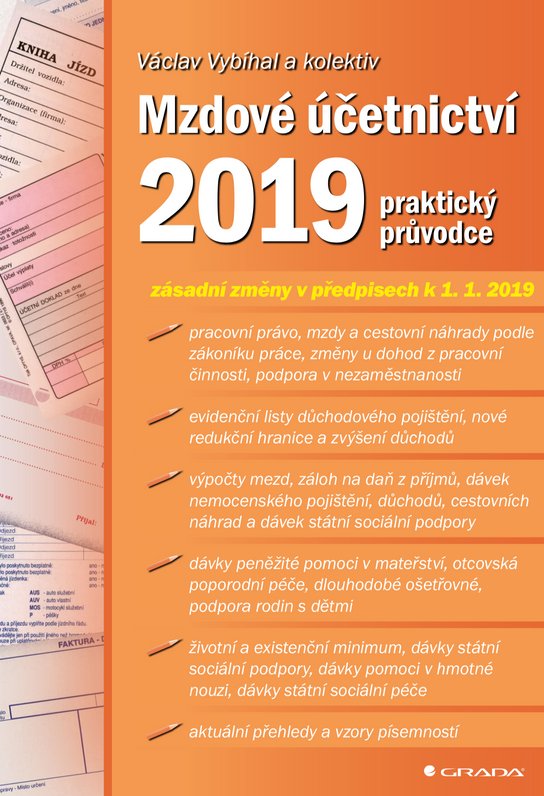 Mzdové účetnictví 2019 -  Václav Vybíhal