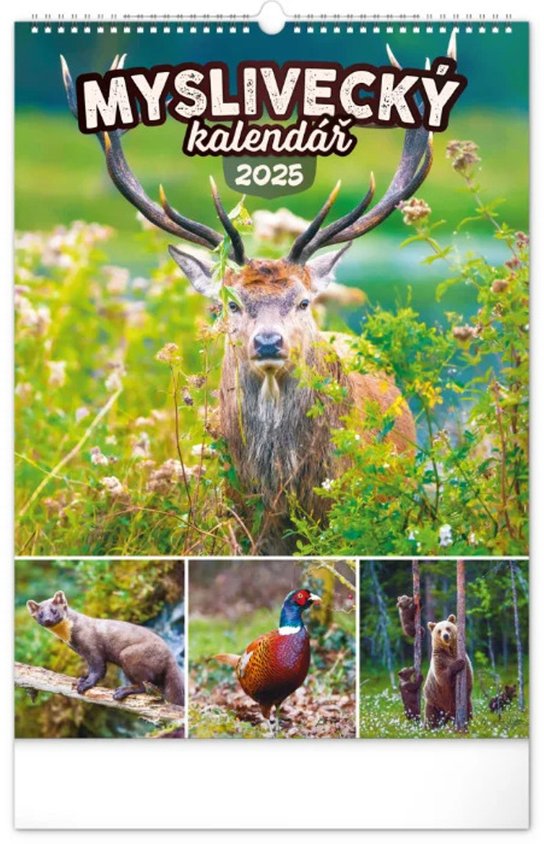 Nástěnný kalendář Myslivecký 2025