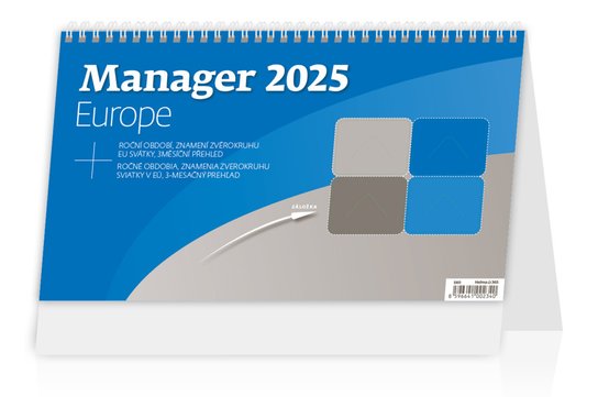 Manager Europe 2025 - stolní kalendář -  Autor Neuveden