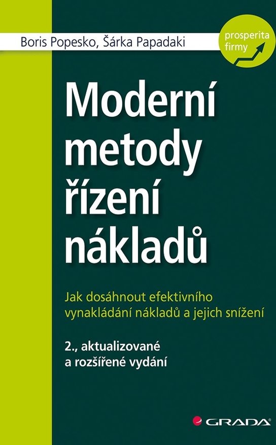 Moderní metody řízení nákladů -  Šárka Papadaki