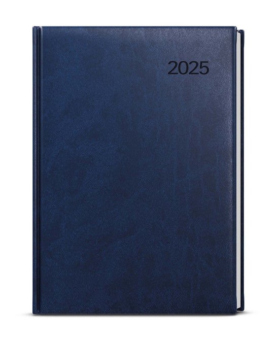 Týdenní diář 2025 Oskar Vivella A5 modrá -  Autor Neuveden