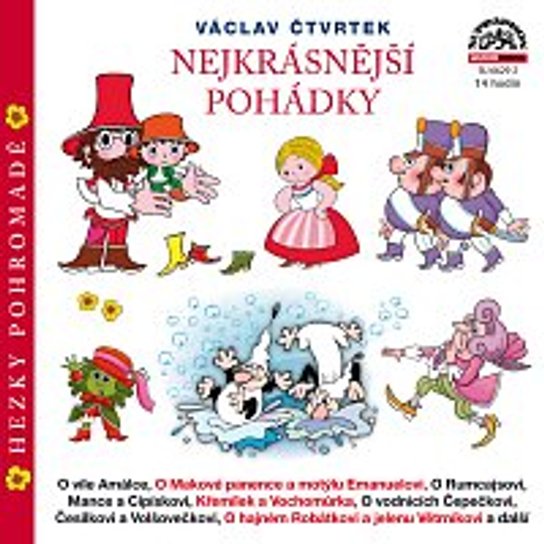 Nejkrásnější pohádky hezky pohromadě -  Václav Čtvrtek