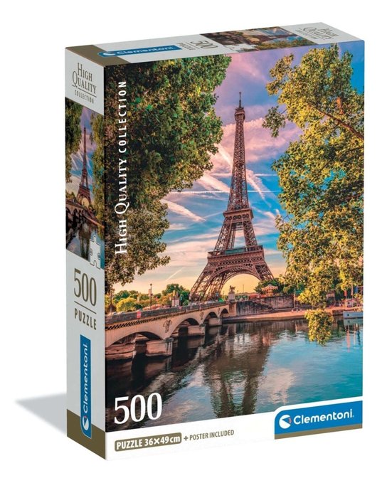 Puzzle Malebná Scenérie Podél Seiny