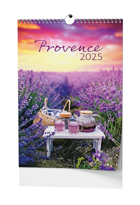 Provence 2025 - nástěnný kalendář -  Autor Neuveden