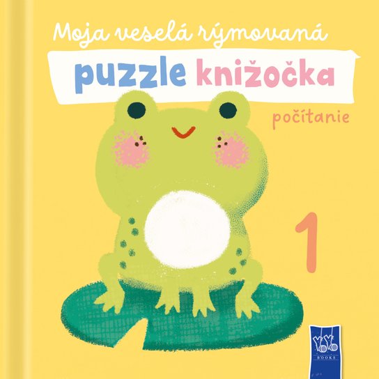 Moja veselá rýmovaná puzzle knižočka Počítanie -