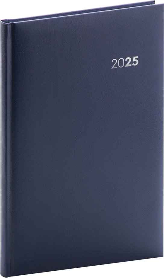 Týdenní diář Balacron 2025, tmavě modrý