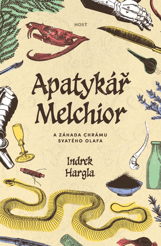 Apatykář Melchior a záhada chrámu svatého Olafa - Indrek Hargla