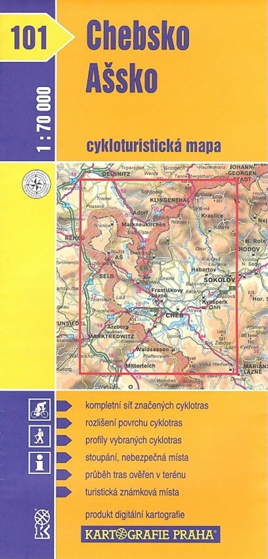 Cyklomapa (101) - Chebsko, Ašsko