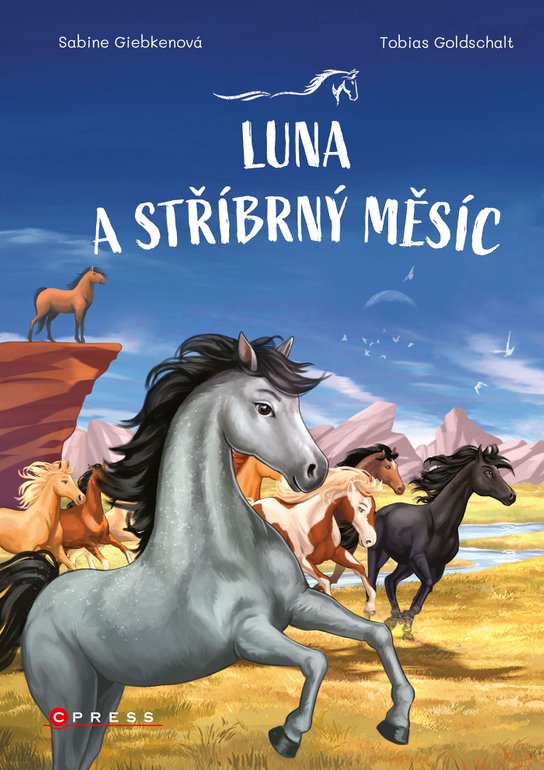 Luna a stříbrný měsíc -  Sabine Giebkenová