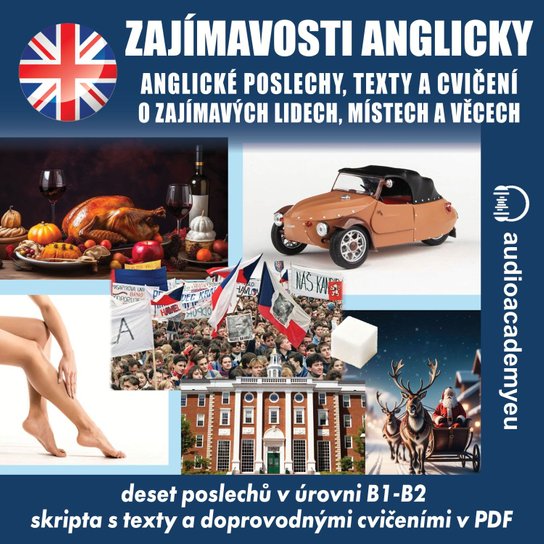 Zajímavosti anglicky -  audioacademyeu