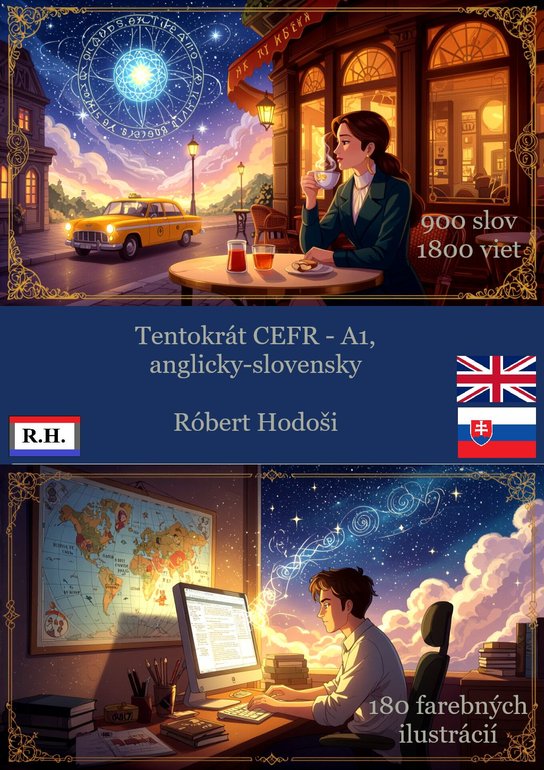 Tentokrát CEFR - A1, anglicky-slovensky -  Robert Hodoši