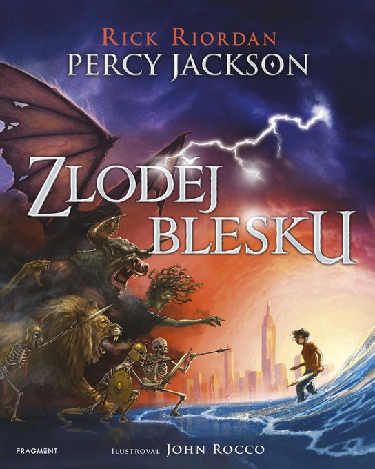 Percy Jackson - Zloděj blesku (ilustrované vydání) -  Rick Riordan