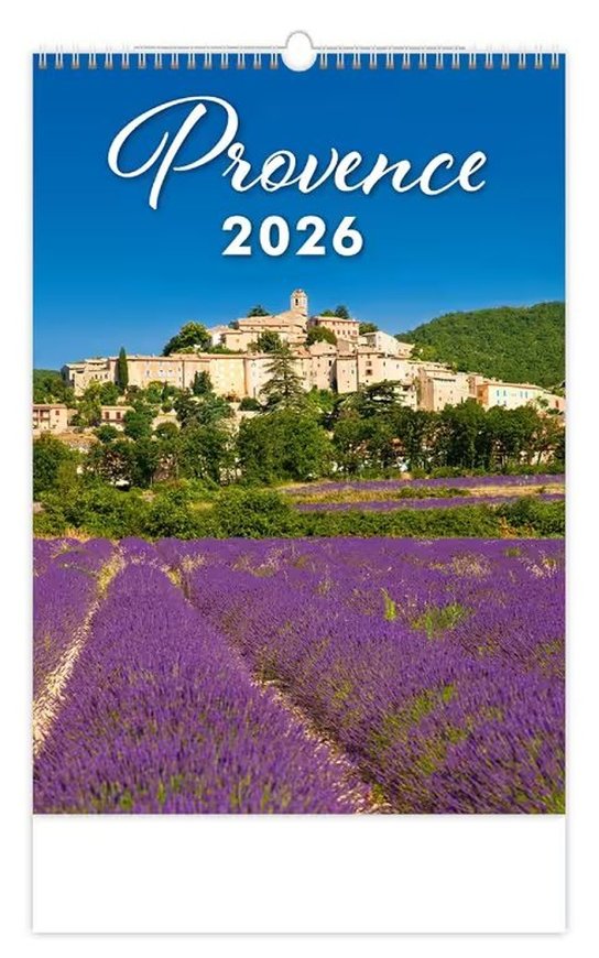 Nástěnný kalendář Provence 2026