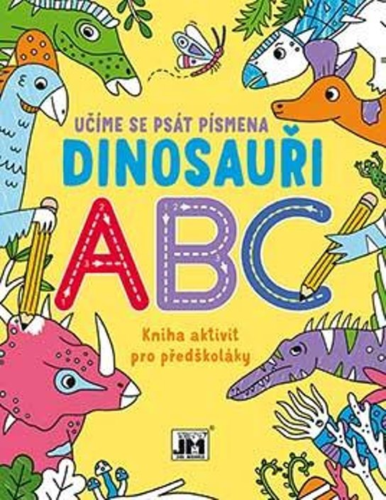 Nakladatelství Jiri Models Dino kniha aktivit pro předškoláky - ABC