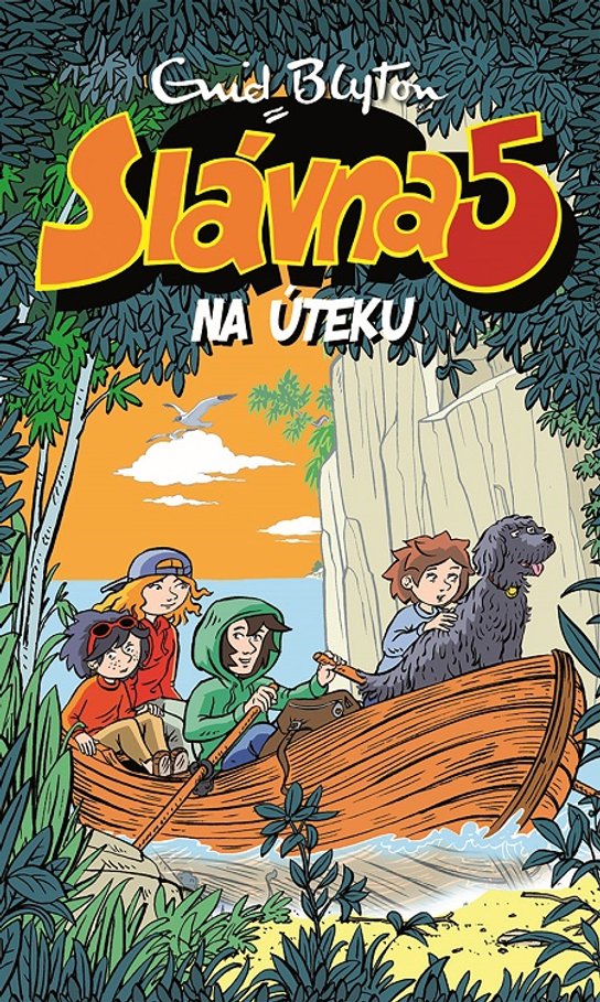 Slávna päťka na úteku -  Enid Blyton
