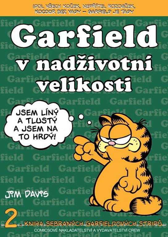 Garfield v nadživotní velikosti -  Jim Davis