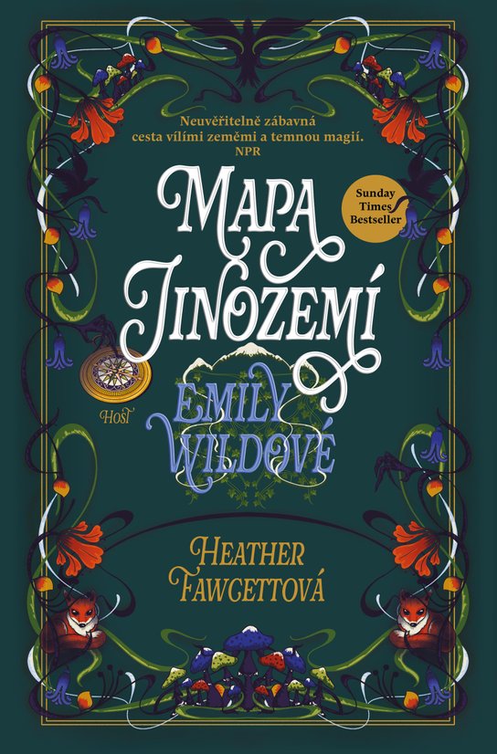 Mapa Jinozemí Emily Wildové -  Heather Fawcett