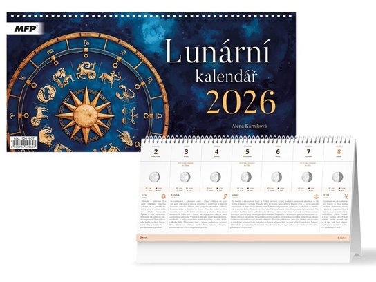 Stolní kalendář 2026 – lunární