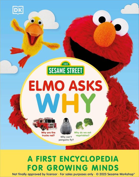 Sesame Street Elmo Asks Why? -  DK