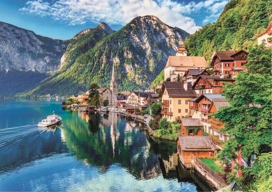 Puzzle Hallstatt 1500 dílků -  Autor Neuveden