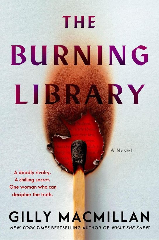 The Burning Library -  Gilly MacMillan